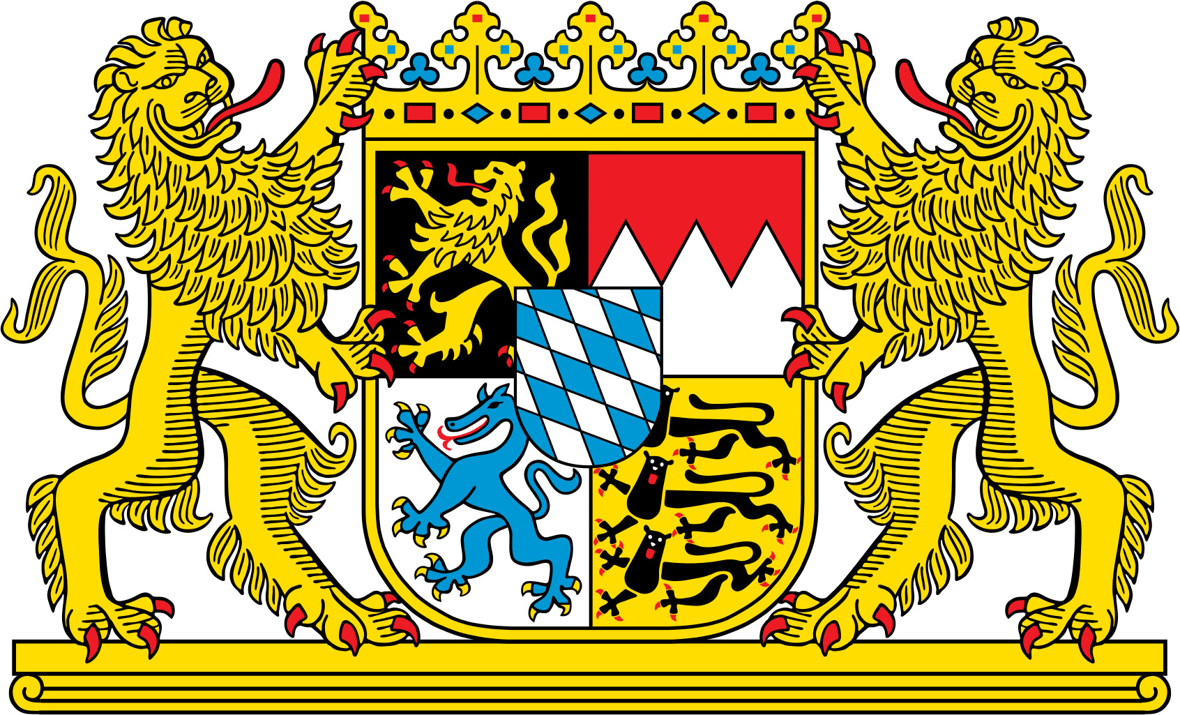 Bayerisches Staatswappen