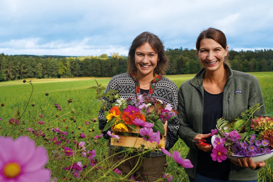 Porträt von Lucia und Marlene Gruber